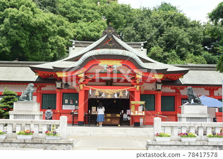 Gifu "Kogane Shrine" with good luck 78417578