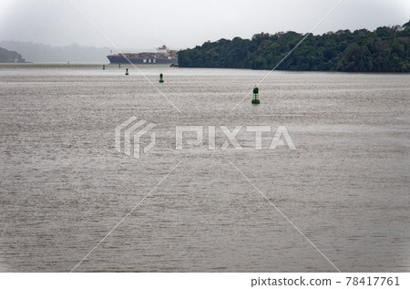 Sailing in to Gatun Lake - Panama Canal Sailing in to Gatun Lake - Panama Canal 78417761
