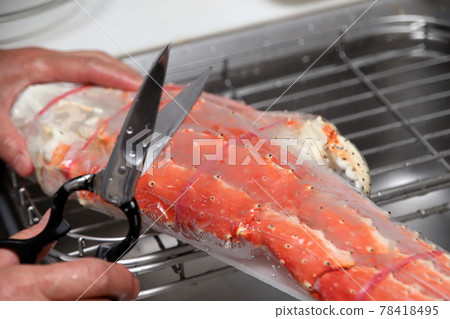 帝王蟹烹飪 帝王蟹烹飪 78418495