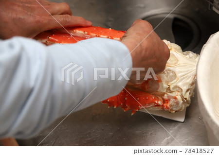 帝王蟹烹飪 78418527
