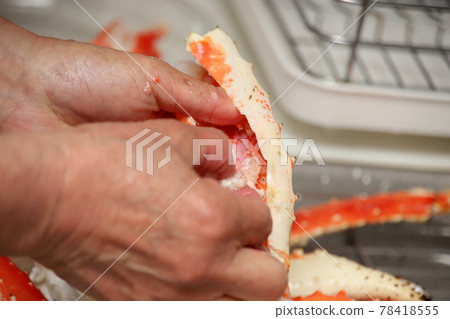 帝王蟹烹飪 帝王蟹烹飪 78418555