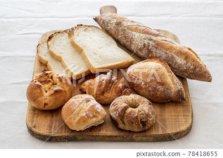 Various bread bread set Various bread bread set 78418655