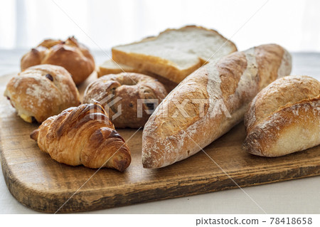 Various bread bread set Various bread bread set 78418658