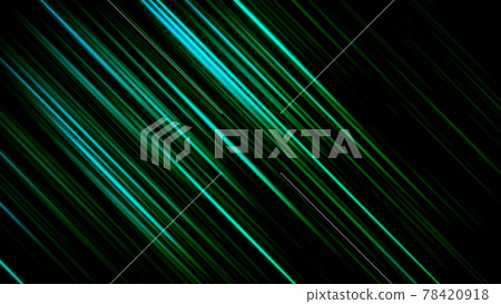 Green glow line Green glow line 78420918