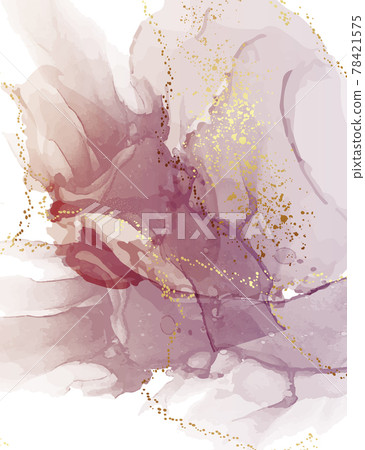 Abstract purple watercolor, violet gold digital paper background Abstract purple watercolor, violet gold digital paper background 78421575