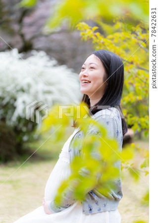Maternity photo image Pregnant woman portrait Maternity photo image Pregnant woman portrait 78422631