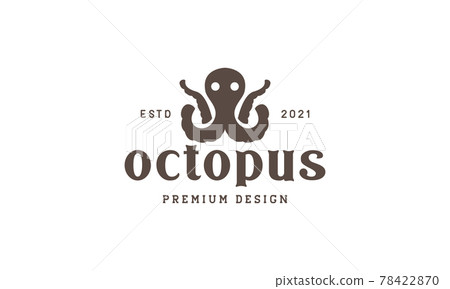 simple octopus vintage logo symbol vector icon illustration graphic design simple octopus vintage logo symbol vector icon illustration graphic design 78422870