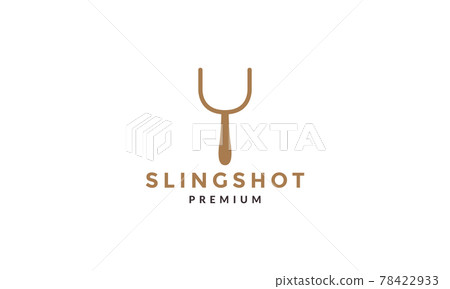 slingshot logo symbol vector icon illustration graphic design 78422933