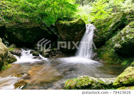 東京日之原村 天然紀念物 鹿頭岩 78423626