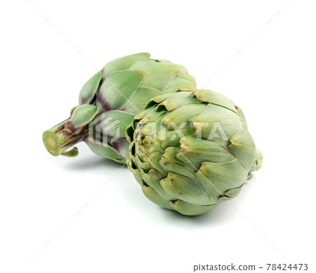 Fresh Artichoke, Green Artichokes, Raw Edible Cynara Flower Fresh Artichoke, Green Artichokes, Raw Edible Cynara Flower 78424473