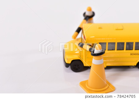 Broken toy bar and bus Broken toy bar and bus 78424705