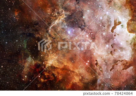 Awesome of endless cosmos. Elements of this image furnished by NASA 78424864