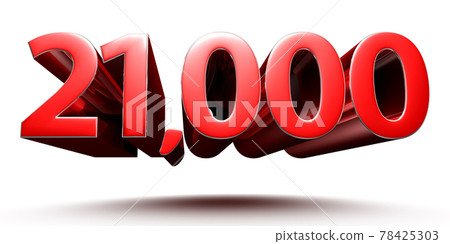 number 21000. number 21000. 78425303