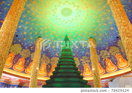 Wat Paknam 在曼谷，曼谷，泰國 78429124