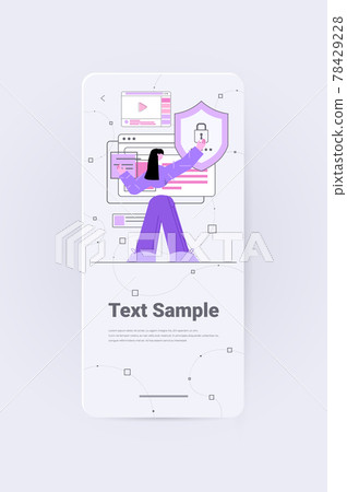 woman developer creating mobile website ui web application development program software optimization 78429228