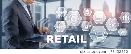 Online retail business. Marketing on social media network platform 78432830
