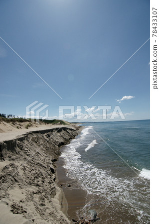 Tottori four seasons walk summer sand dunes Iwato Tottori four seasons walk summer sand dunes Iwato 78433107