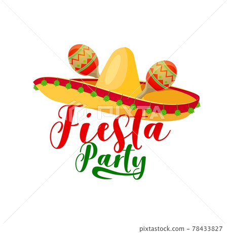 Fiesta party, mexican holiday celebration 78433827