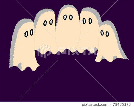 Illustration of surrounding ghosts 78435373