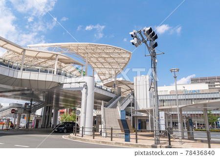 Scenery in front of the station Kawagoe Station 78436840