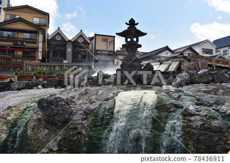 Gunma Kusatsu Onsen early summer scenery 78436911