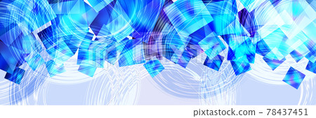 Summer cube ripple background - Stock Illustration [78437451] - PIXTA