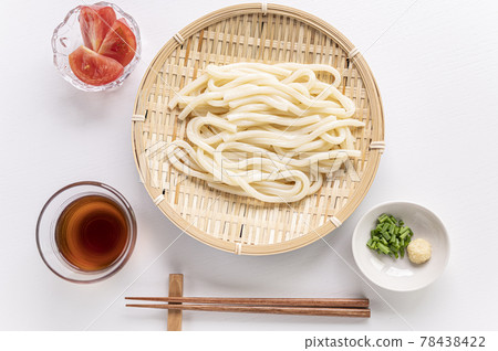 Refreshing Zaru udon in summer Refreshing Zaru udon in summer 78438422
