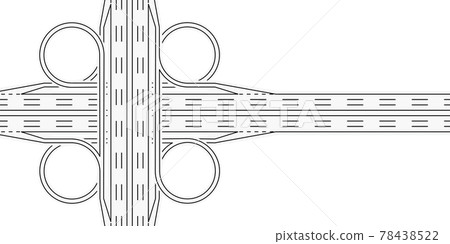 Background material "High Way JCT" Background material "High Way JCT" 78438522