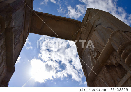 伊朗的波斯波利斯 伊朗的波斯波利斯 78438829