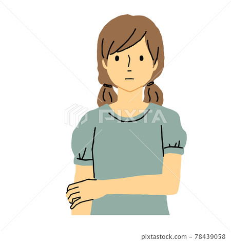 thinking woman 78439058