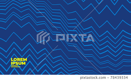 Abstract blue wave background with space for text and message. 78439334