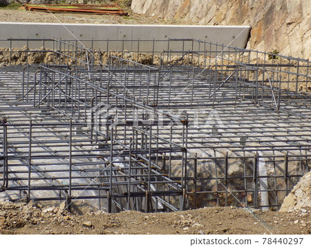 Housing foundation work Housing foundation work 78440297