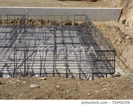 Housing foundation work Housing foundation work 78440298