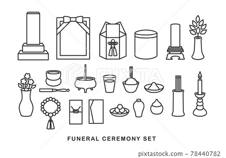 Funeral / funeral / Buddhist equipment set 78440782