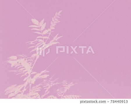 Background material Botanical silhouette Watercolor style Background material Botanical silhouette Watercolor style 78440913