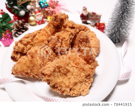 Fried chicken christmas image Fried chicken christmas image 78441915