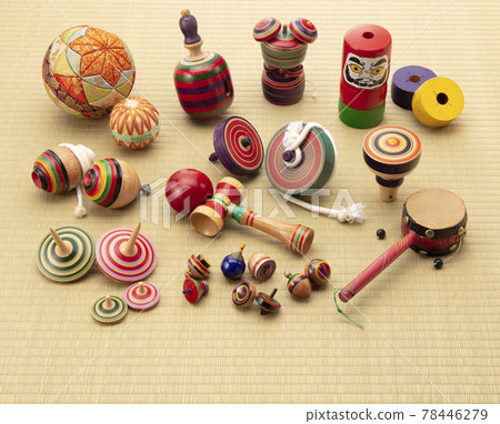 Traditional crafts set, nostalgic toys, lucky charms 78446279