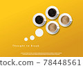 Coffee Poster Advertisement Flayers Vector Illustration 78448561