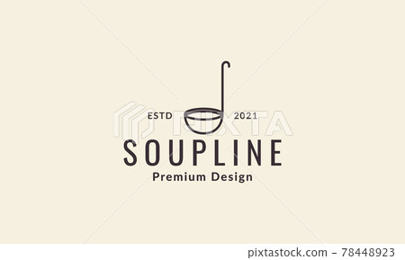lines soup spoon  logo symbol vector icon illustration graphic design lines soup spoon  logo symbol vector icon illustration graphic design 78448923