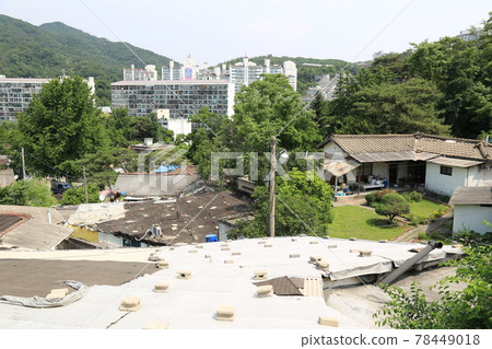 正陵谷，胡同，大門，花，城北區 78449018