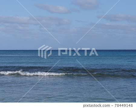 Panorama of Atlantic Ocean landscape seen from Sal island, Cape Verde Panorama of Atlantic Ocean landscape seen from Sal island, Cape Verde 78449148
