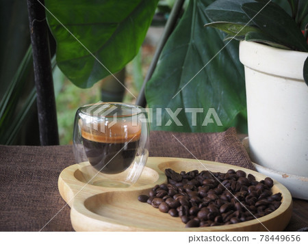 Cup of espresso on the table Cup of espresso on the table 78449656