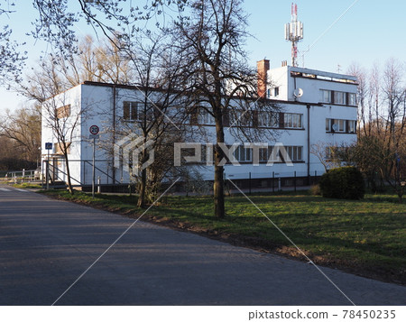Aeroclub building in Bielsko-Biala city in Poland 78450235