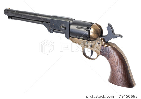 Old West Gun - Cocked and Locked Army Revolver 78450663