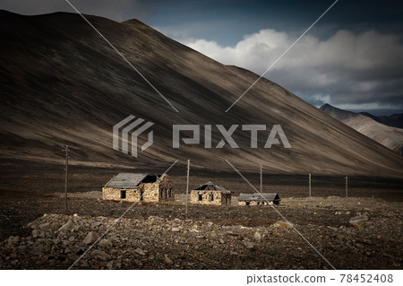 The ruins of the buildings of the Chukotka Forced Labor Camp, which was part of the Gulag 78452408