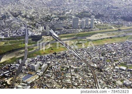 從二子新地鳥瞰二子玉川站 78452823