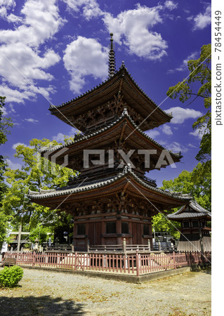 兵庫縣伊博區太石鎮 Ikarugadera 三重塔 兵庫縣伊博區太石鎮 Ikarugadera 三重塔 78454449