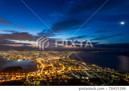 函館山的夜景 函館山的夜景 78455386