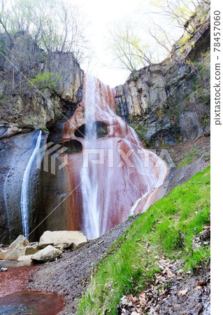 Kusatsu Town, Gunma Prefecture, Osen Waterfall 78457060