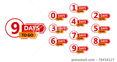 Countdown Left Days Banner 78458127